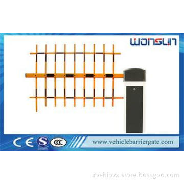 Three Fence Arm 3S / 6S Traffic Barrier Gate with Double Li